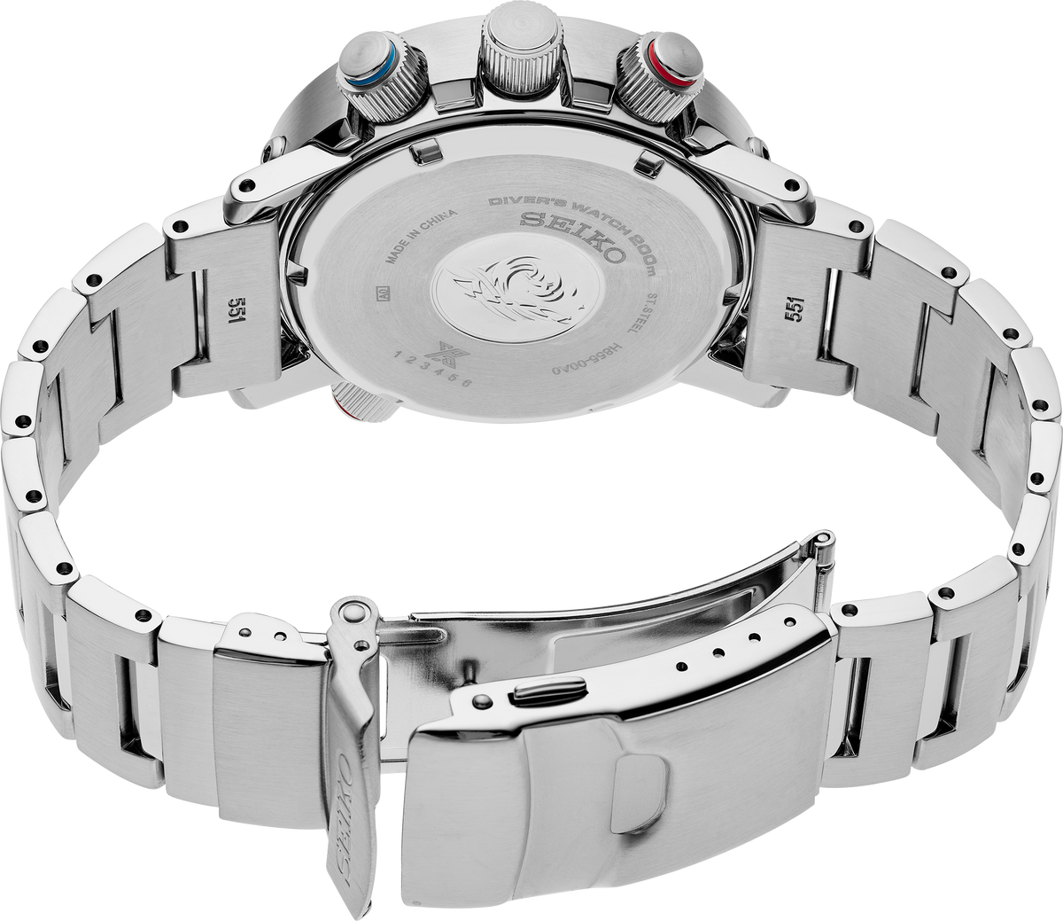 Seiko SNJ033 Prospex Solar Analog-Digital Diver's Men's Watch