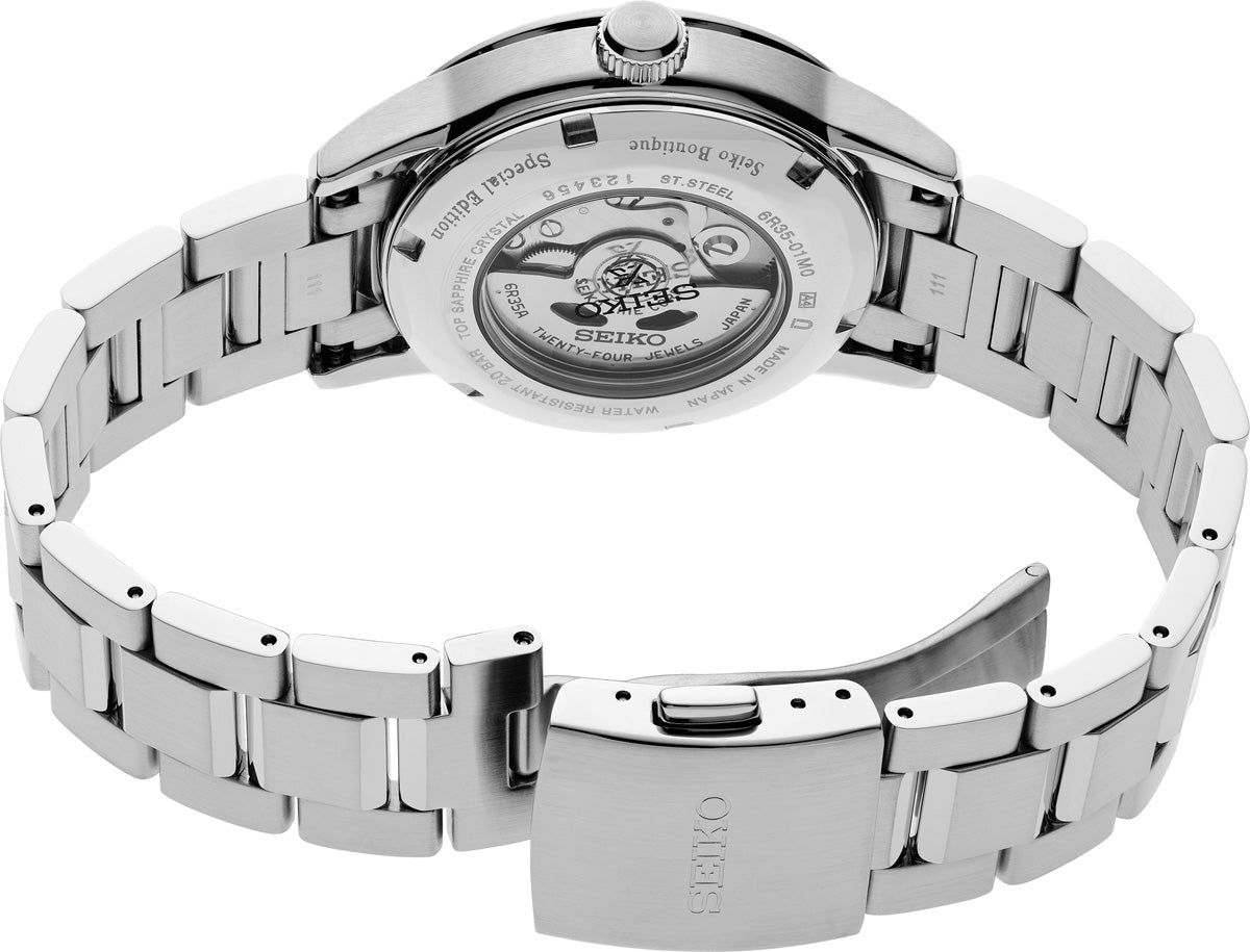SEIKO SPB289 PROSPEX ALPINIST MYSTIC FOREST DIAL STAINLESS STEEL WATCH