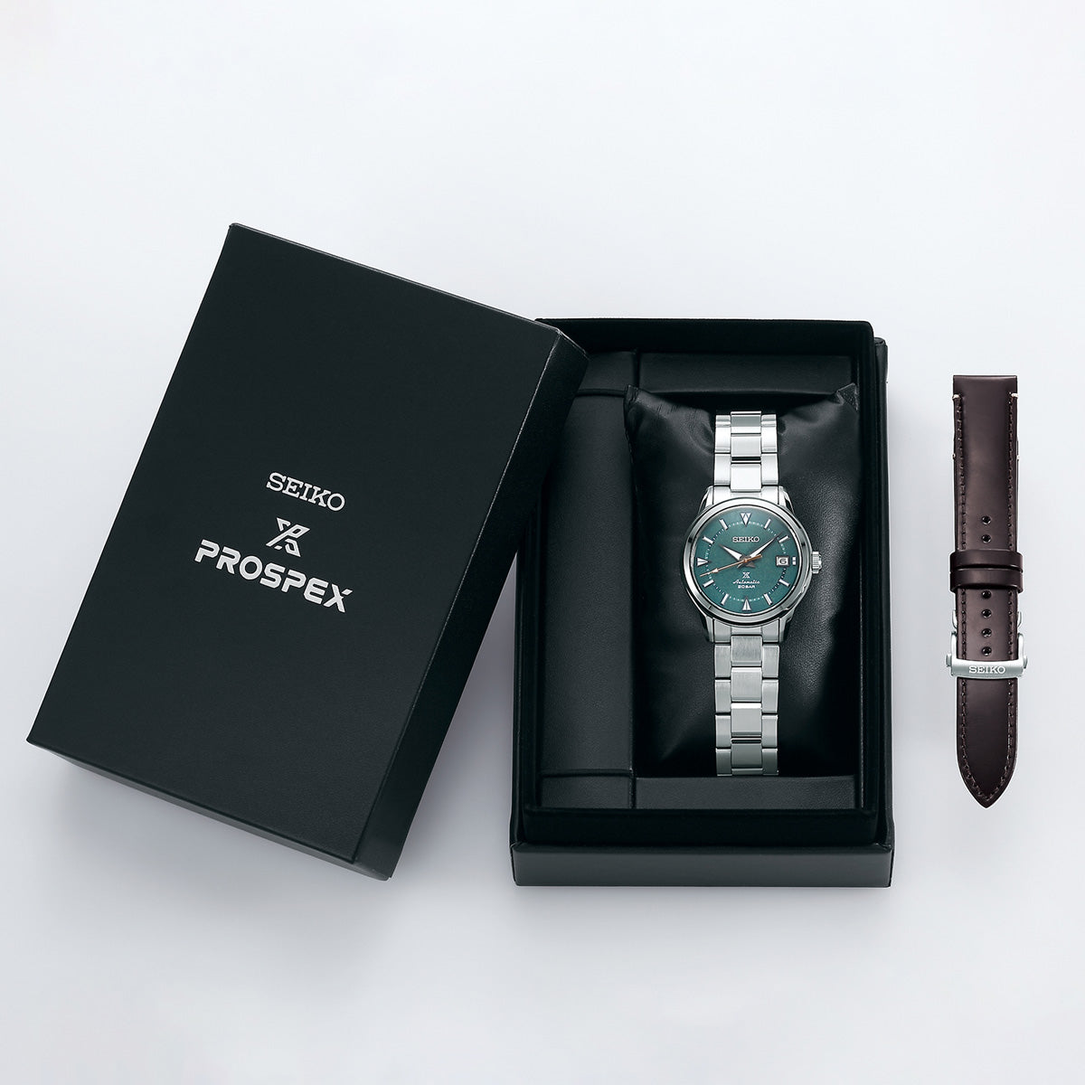 SEIKO SPB289 PROSPEX ALPINIST MYSTIC FOREST DIAL STAINLESS STEEL WATCH