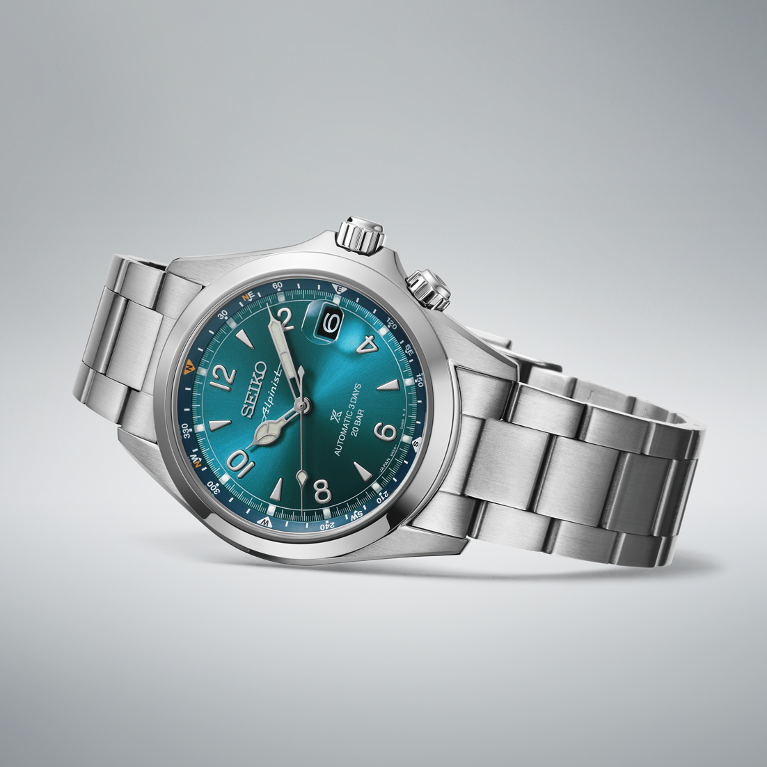 SEIKO SPB503 PROSPEX ALPINIST BLUE DIAL STAINLESS STEEL AUTOMATIC WATCH