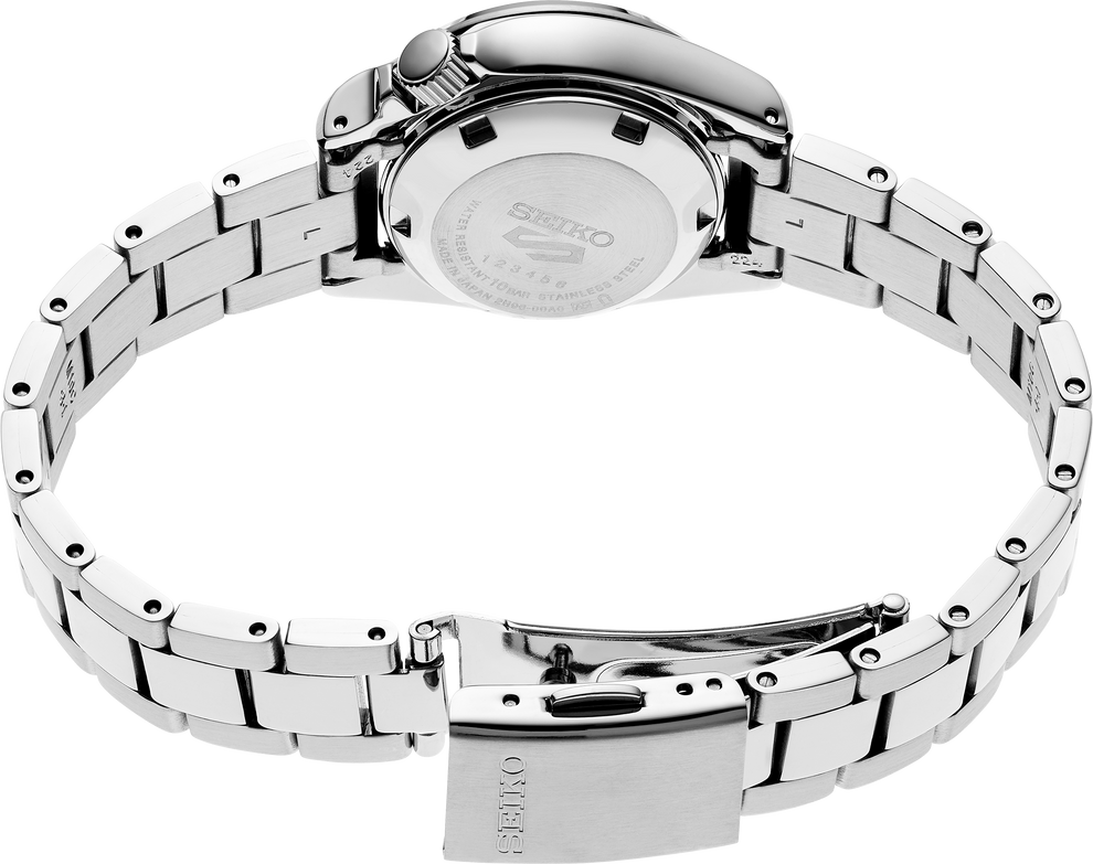 SEIKO SRE003 5 SPORTS LADIES BLUE DIAL STAINLESS STEEL WATCH