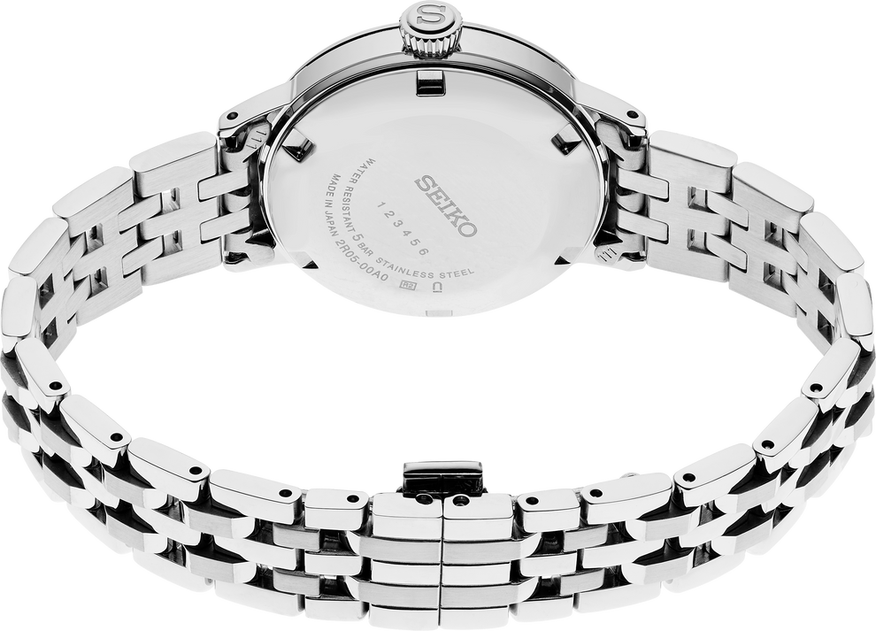 SEIKO SRE007 PRESAGE COCKTAIL TIME STAINLESS STEEL BLUE DIAL WATCH