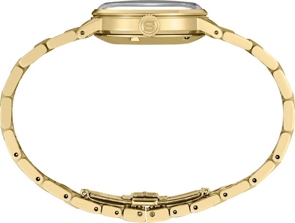 SEIKO SRE018 PRESAGE COCKTAIL TIME GOLD TONE STAINLESS STEEL WATCH