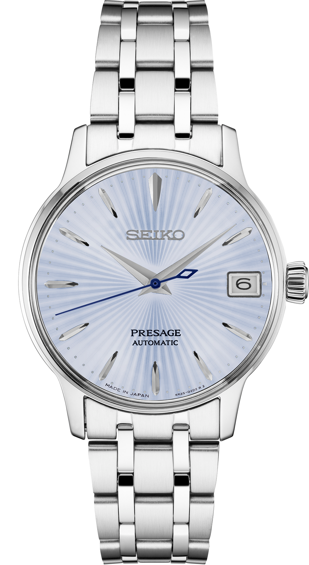 SEIKO SRP841 PRESAGE COCKTAIL TIME BLUE DIAL STAINLESS STEEL WATCH