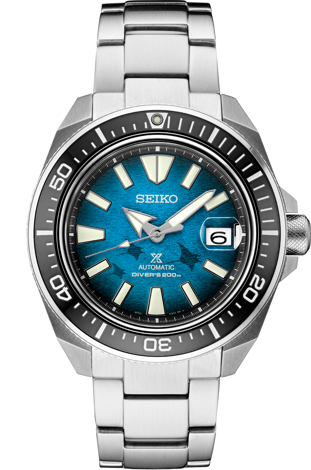 SEIKO SRPE33 PROSPEX SAMURAI MANTA RAY SPECIAL EDITION WATCH