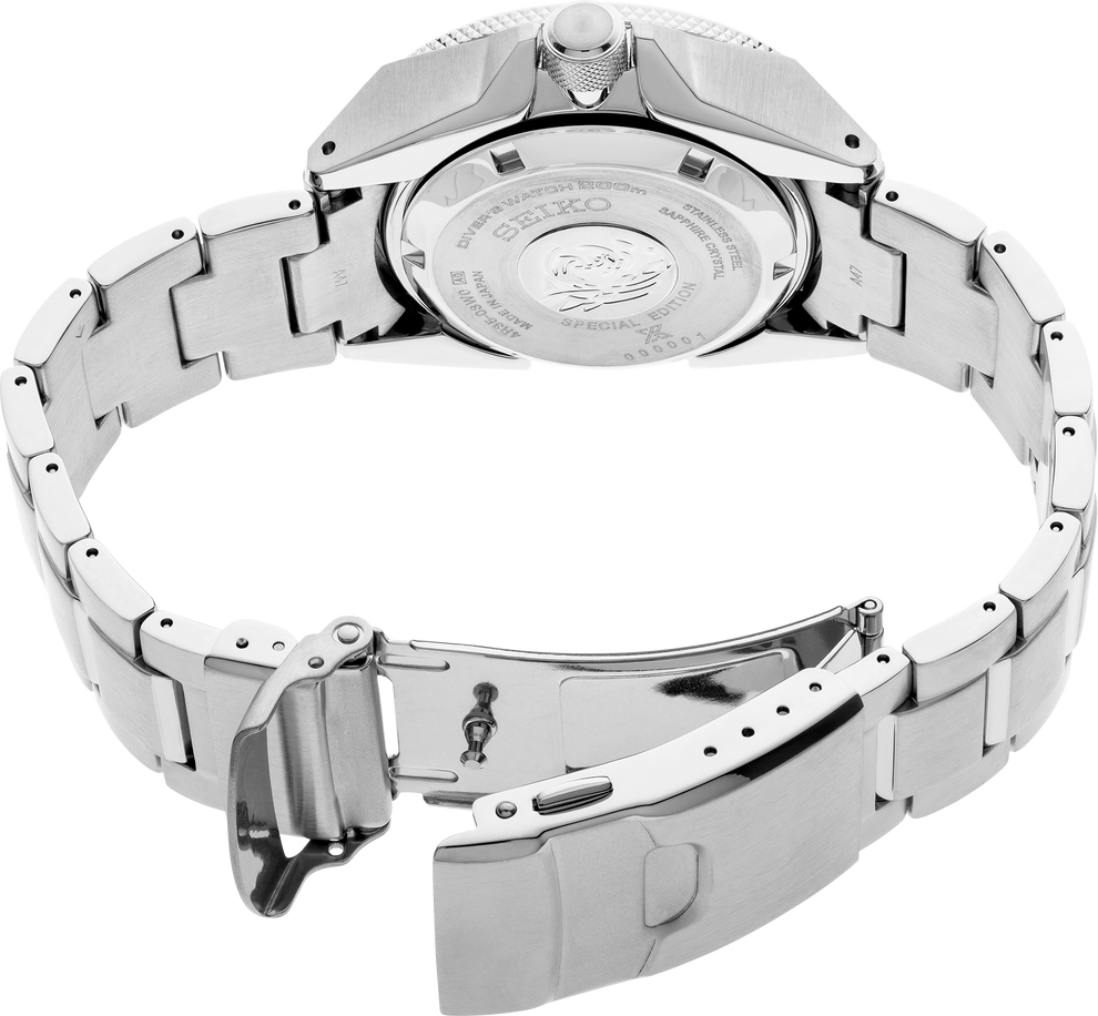 SEIKO SRPE33 PROSPEX SAMURAI MANTA RAY SPECIAL EDITION WATCH
