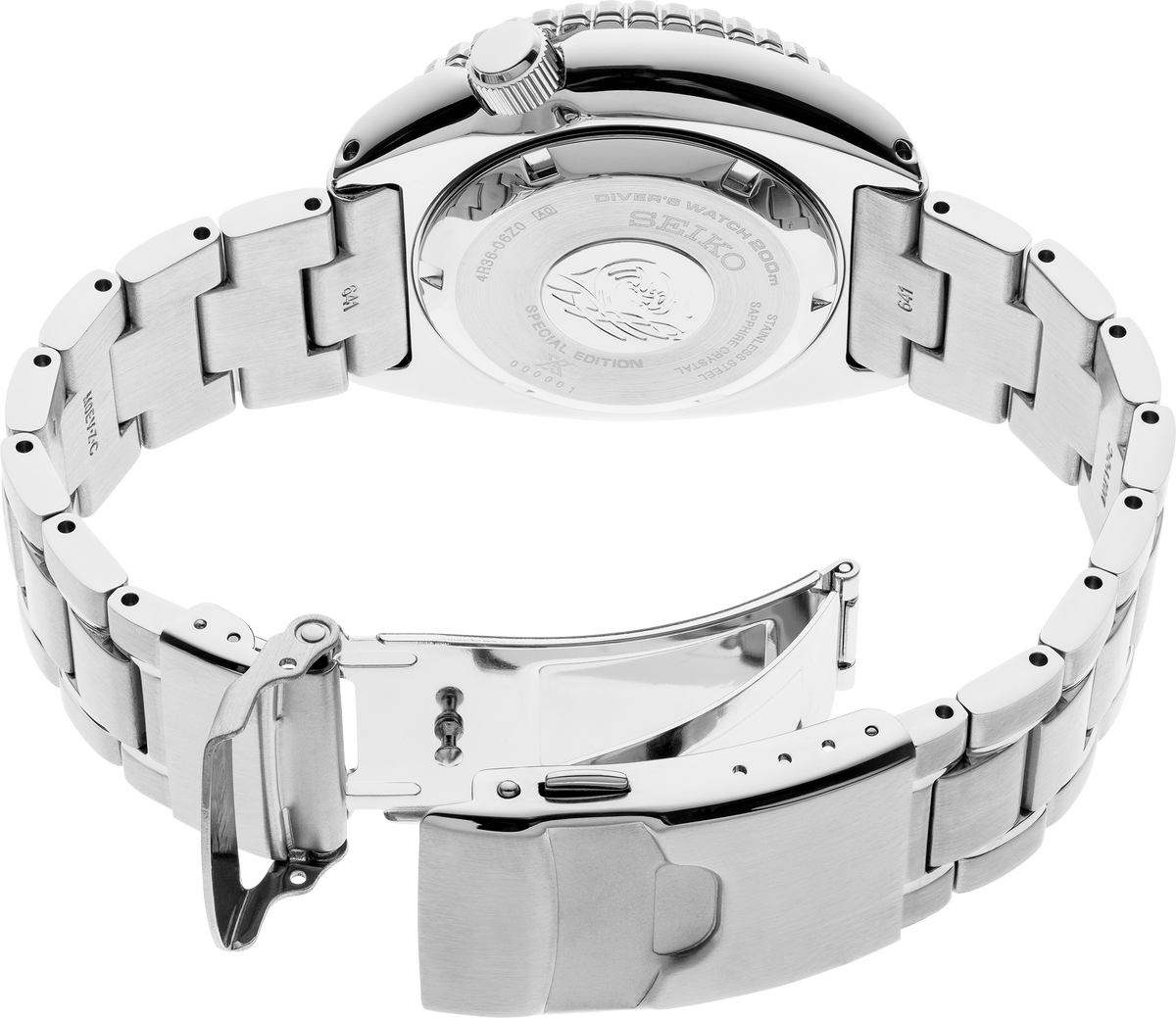 Seiko SRPE39 Automatic Turtle Stainless Steel Men's Save the Ocean Special Edition Watch