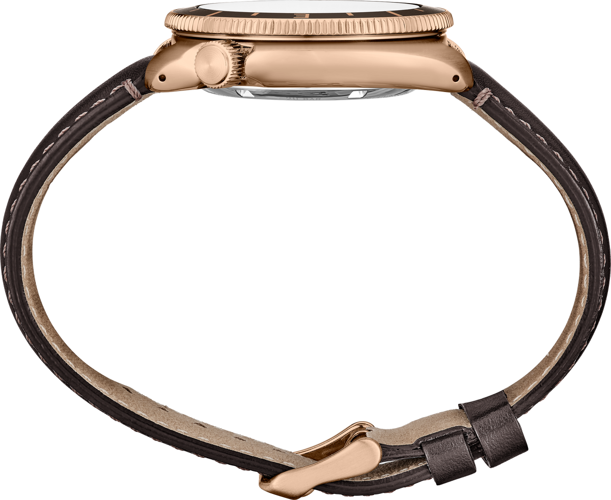 Seiko SRPG18 Prospex Land Brown Dial Leather Strap Automatic Watch