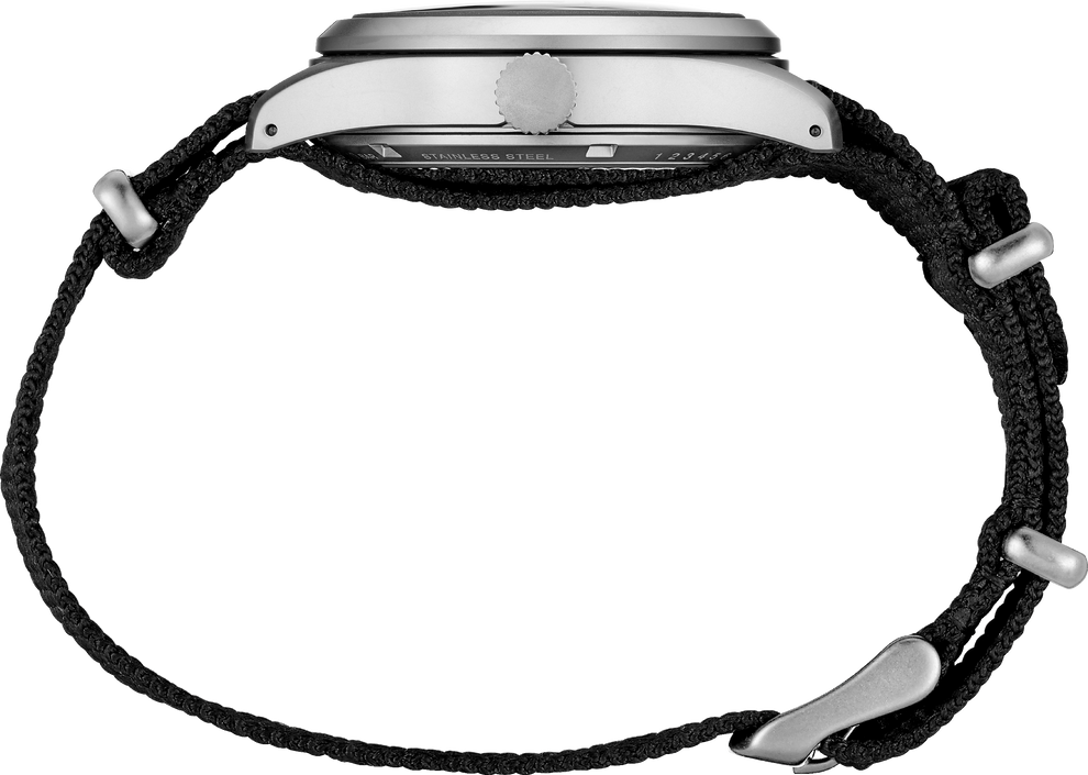 SEIKO SRPG37 5 SPORTS BLACK DIAL NYLON BAND AUTOMATIC WATCH