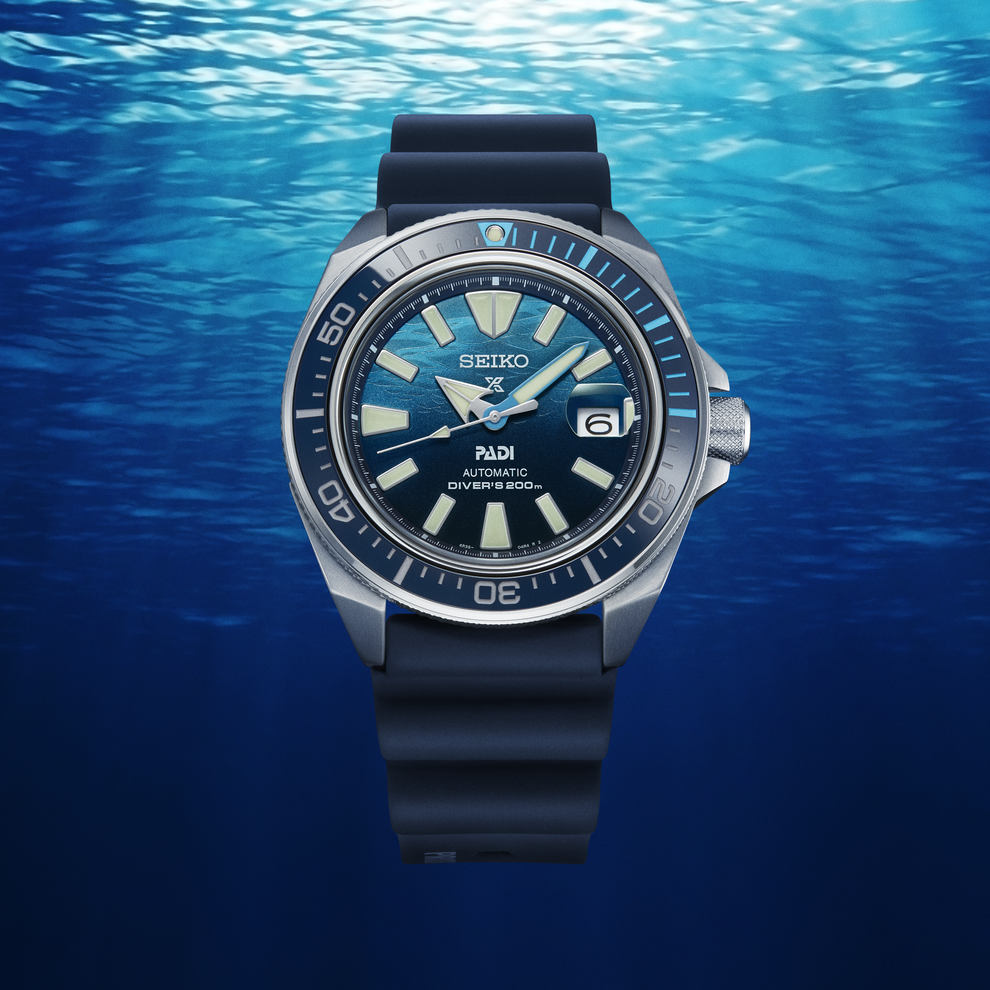 SEIKO SRPJ93 PROSPEX PADI SPECIAL EDITION BLUE DIAL WATCH