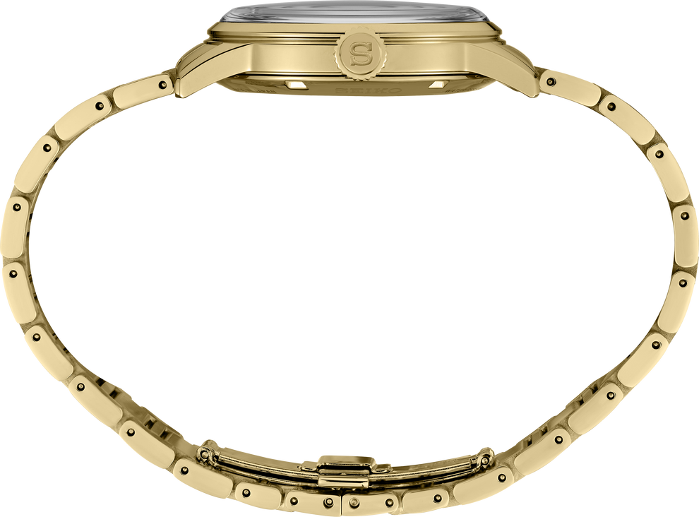 SEIKO SRPK48 PRESAGE COCKTAIL TIME GOLD TONE STAINLESS STEEL WATCH