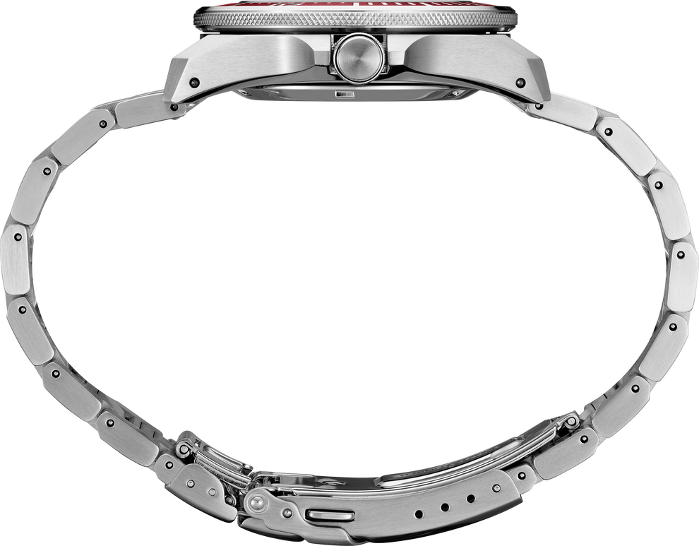 SEIKO SRPL11 PROSPEX AUTOMATIC DIVER RED DIAL STAINLESS STEEL WATCH