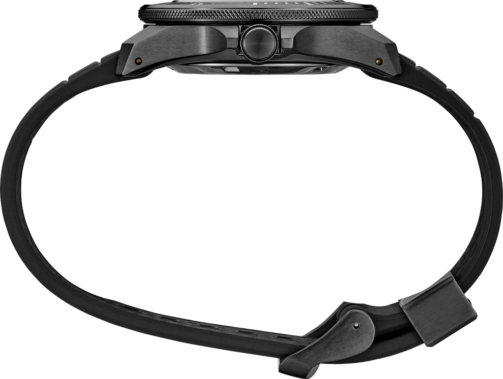 SEIKO SRPL15 PROSPEX AUTOMATIC DIVER BLACK DIAL SILICONE STRAP WATCH