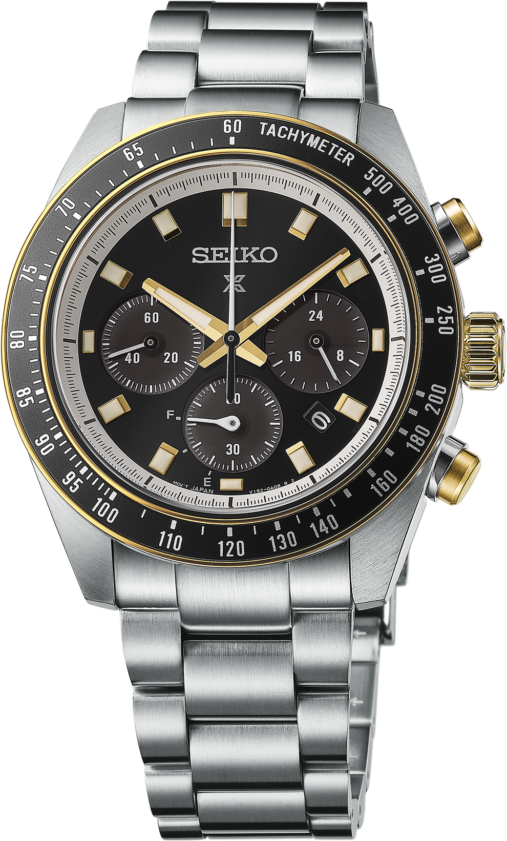 SEIKO SSC941 PROSPEX SPEEDTIMER SOLAR CHRONOGRAPH STAINLESS STEEL WATCH
