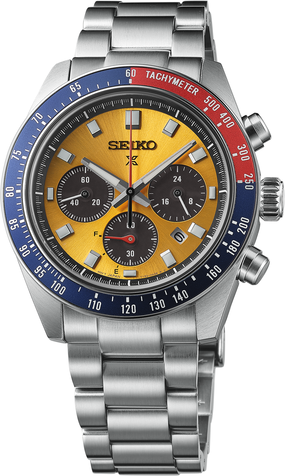 SEIKO SSC947 PROSPEX SPEEDTIMER SOLAR CHRONOGRAPH "POGUE" WATCH