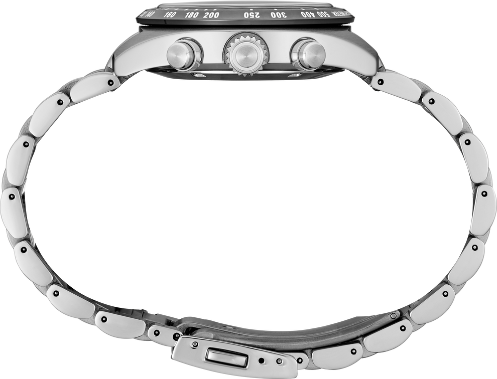 SEIKO SSC961 PROSPEX SPEEDTIME SOLAR CHRONOGRAPH WHITE DIAL WATCH