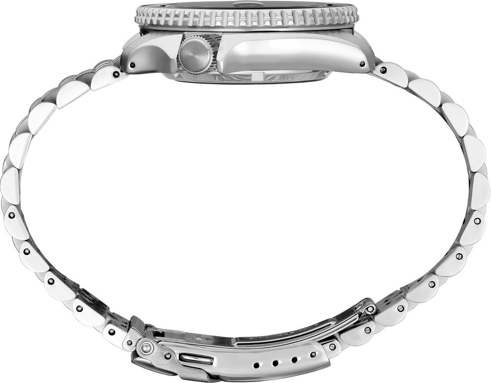 SEIKO SSK019 5 SPORTS GMT U.S. SPECIAL CREATION GRAY DIAL STAINLESS STEEL WATCH