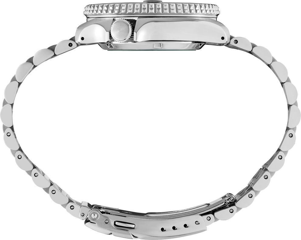 SEIKO SSK033 5 SPORTS SKX GMT WHITE DIAL STAINLESS STEEL AUTOMATIC WATCH