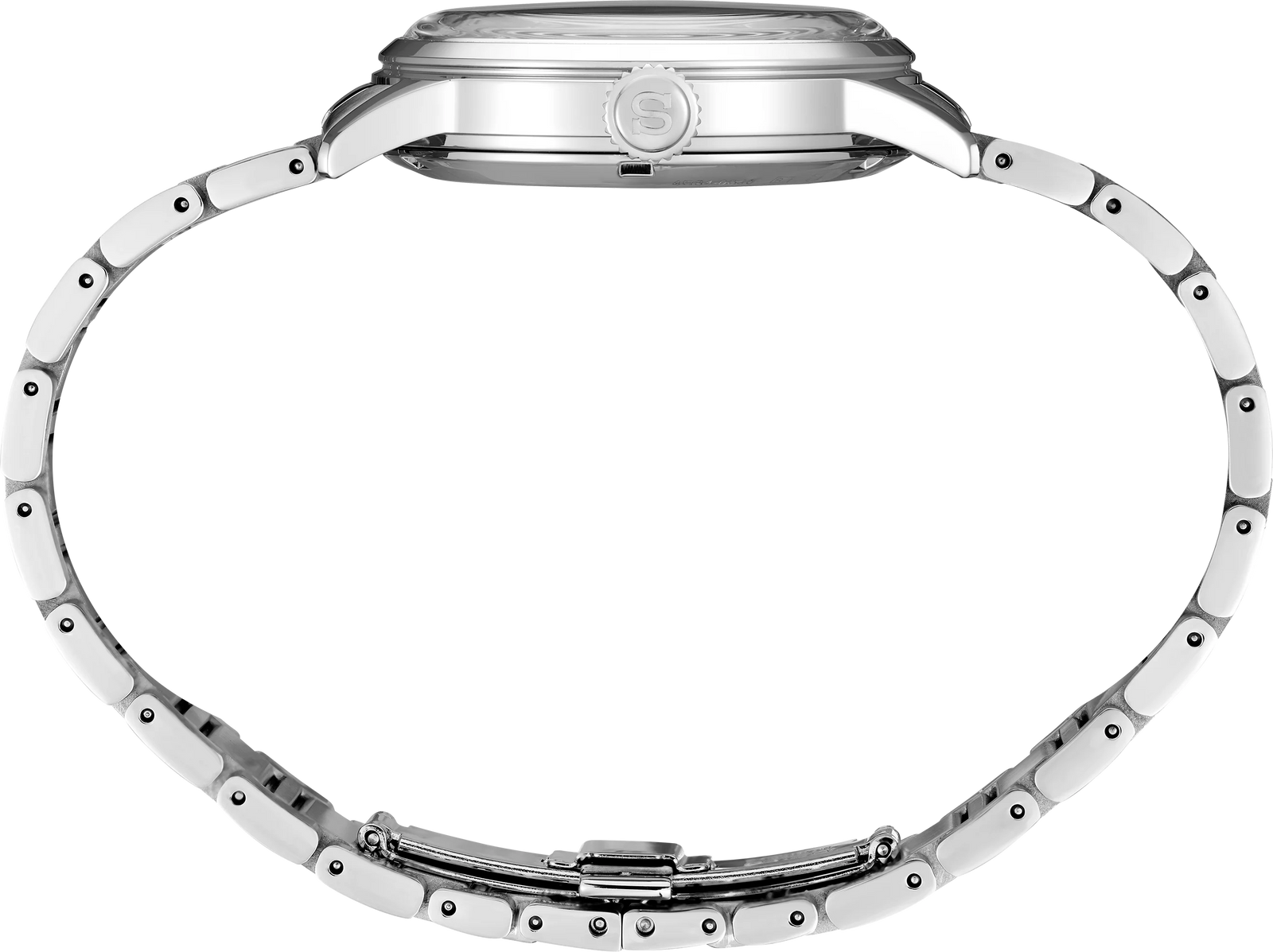 SEIKO SSK037 PRESAGE COCKTAIL TIME GMT BLUE DIAL STAINLESS STEEL WATCH